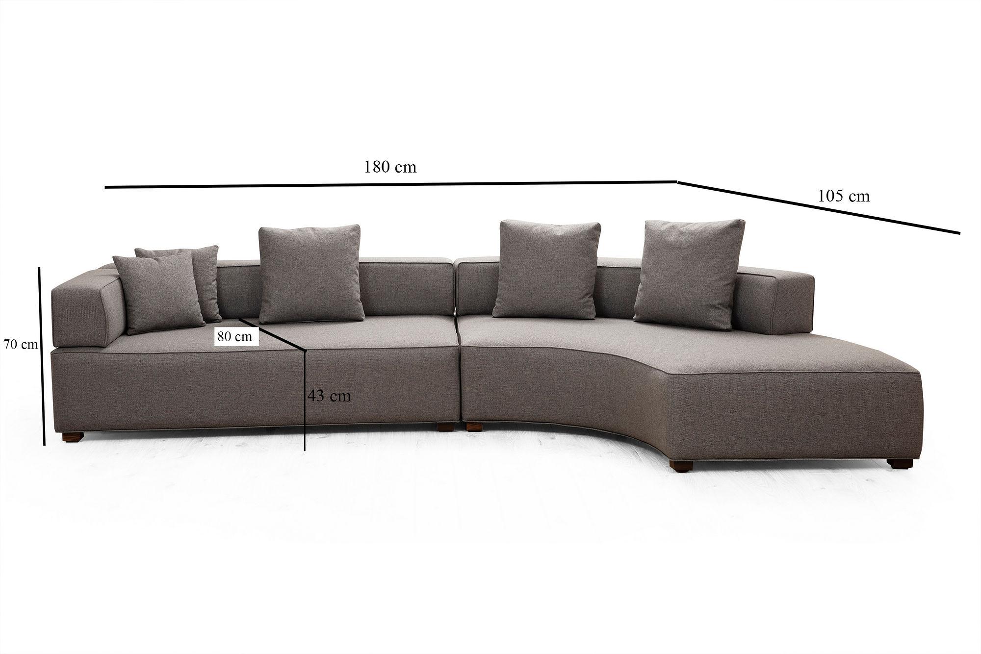 Gondol-1 Sofa Grey 9