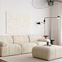 Soli Corner Sofa White 6