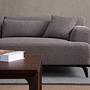 Jaguar 3-Sitzer Sofa Braun-Grau 3
