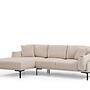 Leo Links Ecksofa Creme 2