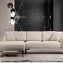 Leo Links corner sofa Cream 1