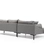 Leo Links' corner sofa Grey 5