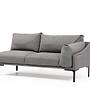 Leo Links' corner sofa Grey 7