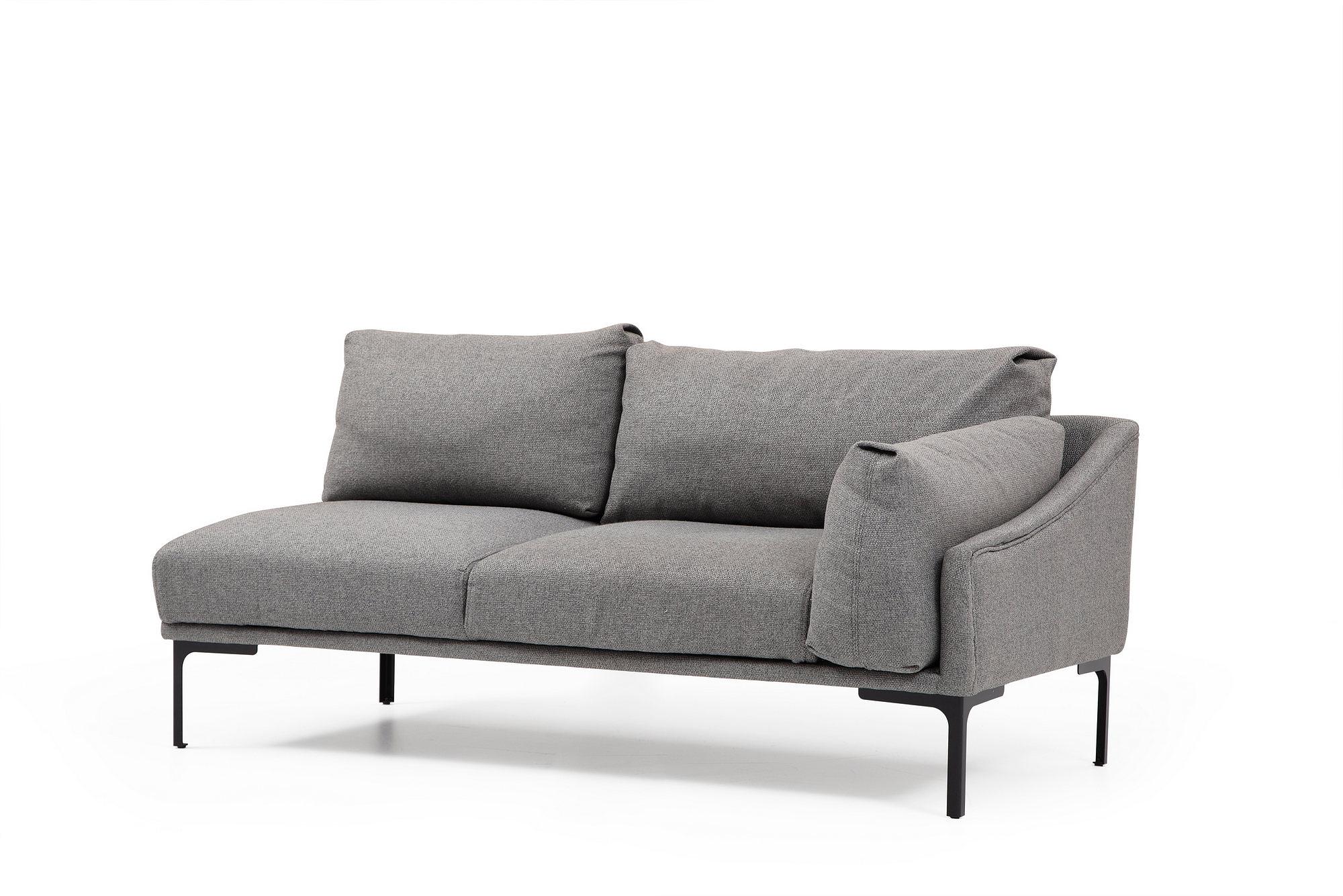 Leo Links' corner sofa Grey 7