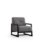 Athena Bergere Armchair Light Grey 3