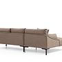 Leo Links corner sofa light brown 5