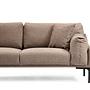 Leo Links corner sofa light brown 2