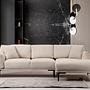 Leo Rechts Ecksofa Beige 1