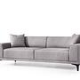 Petra 3 Sofa Light Grey 5