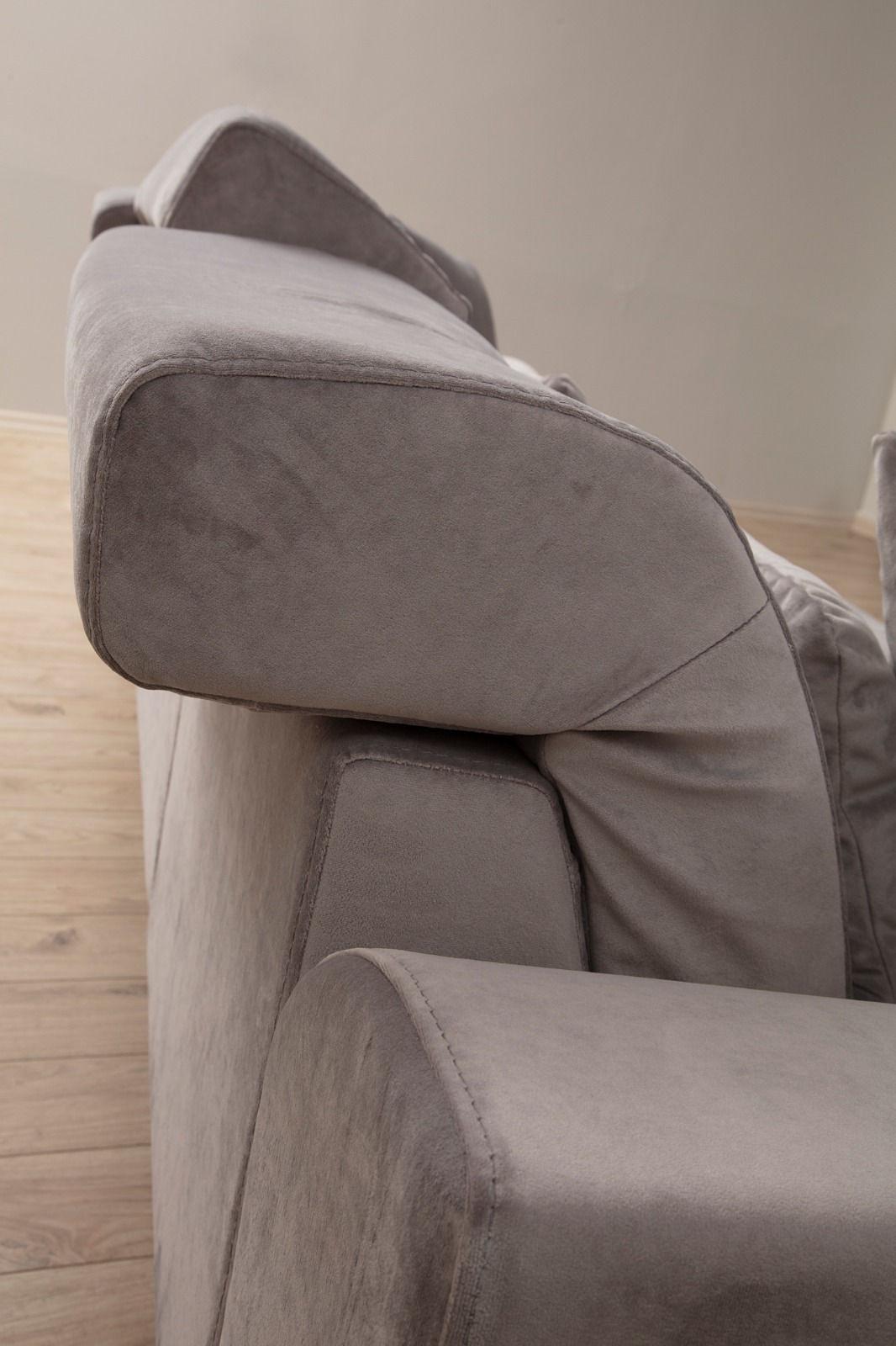 Frido Sofa Light Grey 3