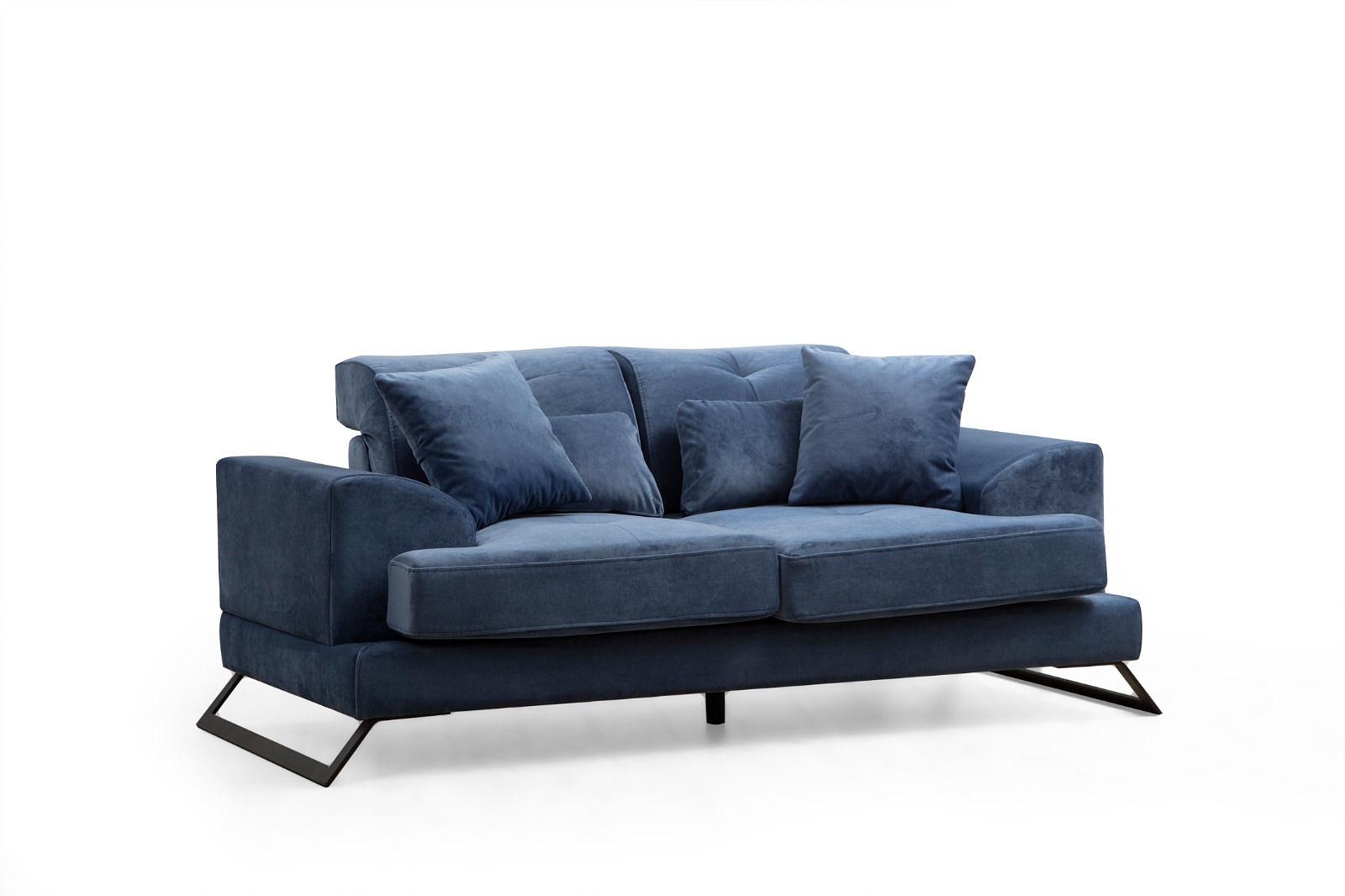 Frido Sofa Marineblau 4