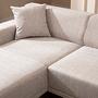 Petra L Corner Sofa White 3