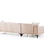 Petra L Corner Sofa White 5