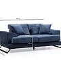 Frido Sofa Marineblau 7