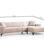 Petra R Corner Sofa White 9
