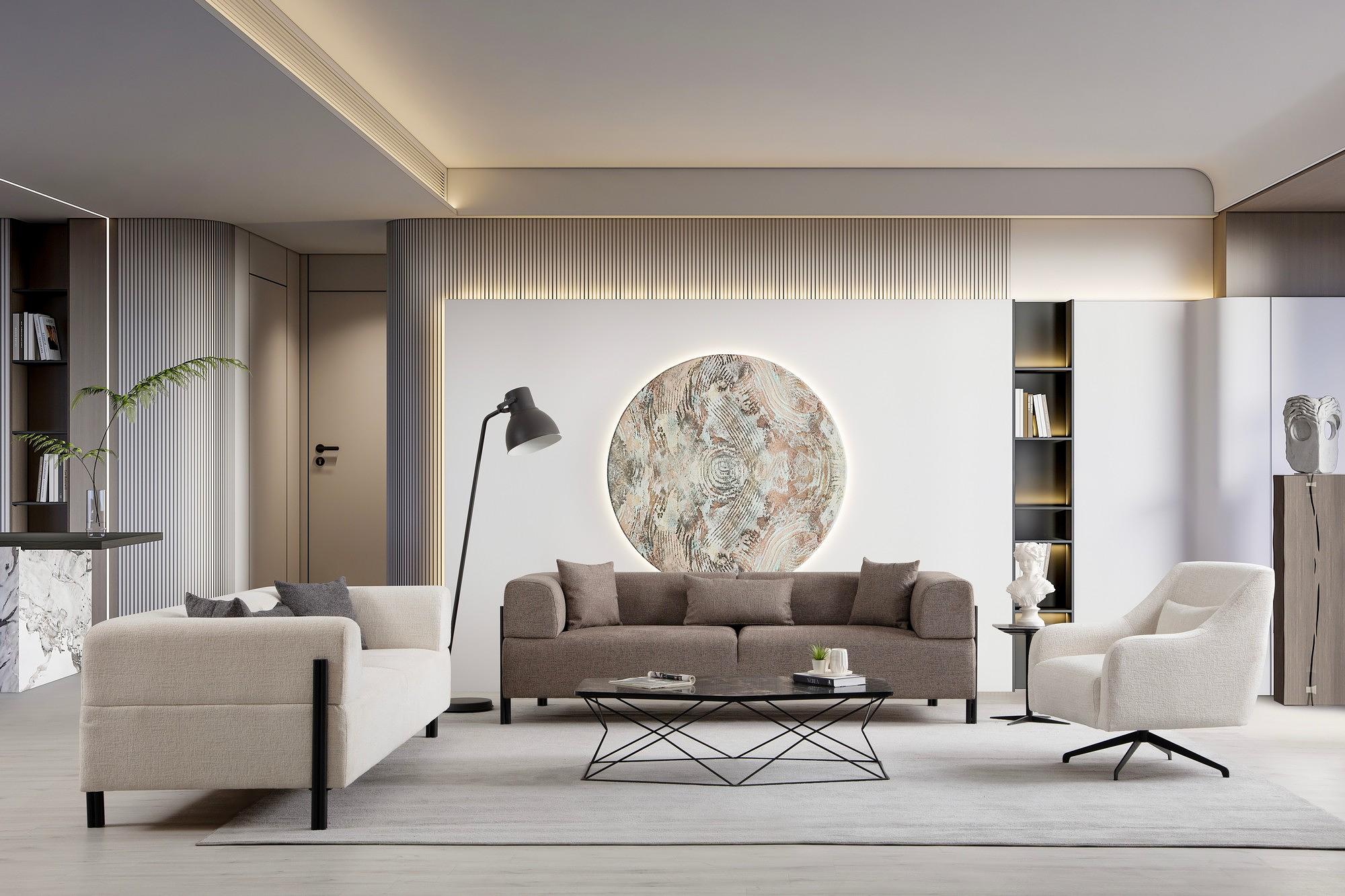 Gio 3-seater sofa White 2