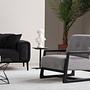 Athena 3-seater sofa bed Black 3