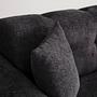 Athena 3-seater sofa bed Black 7