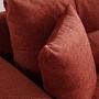 Sinor 3-seater sofa bed Red 8