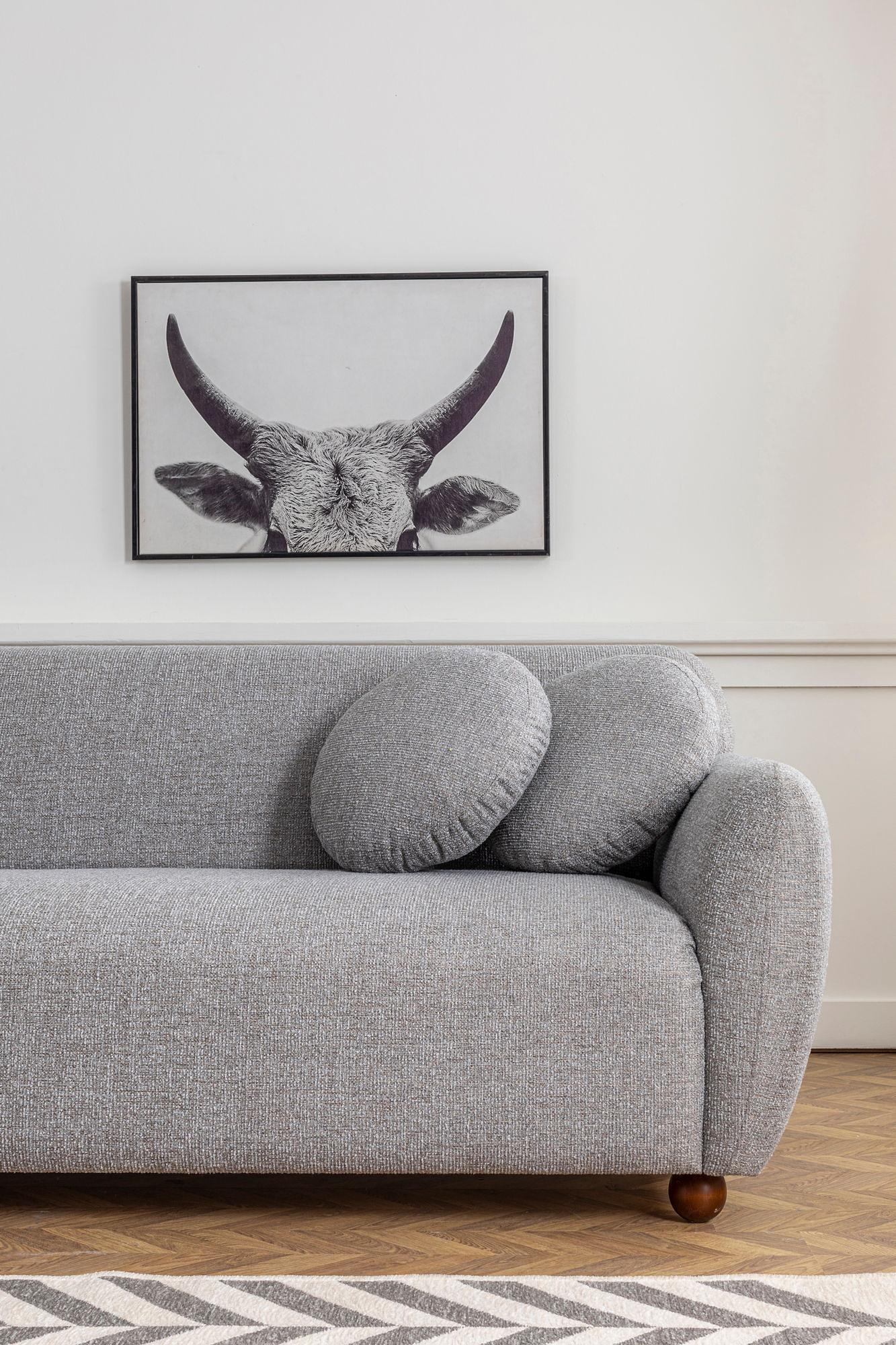 Eddy corner sofa left light grey 4