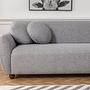 Eddy Ecksofa Rechts Hellgrau 3