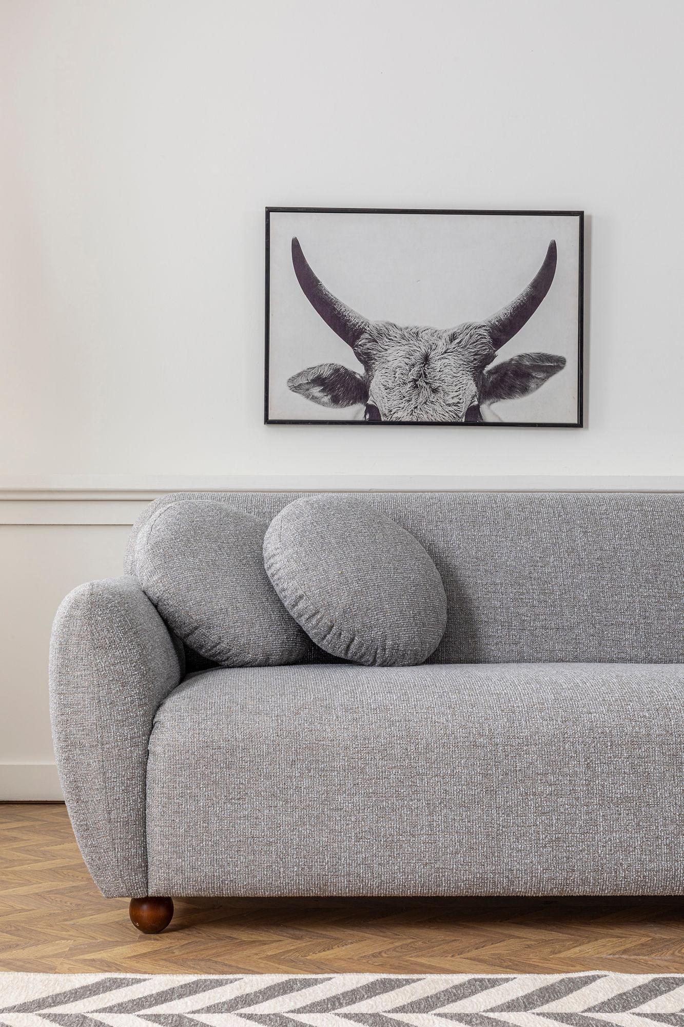 Eddy corner sofa Right Light grey 4