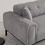Athena 3-Seater Sofa Bed Light Grey 8