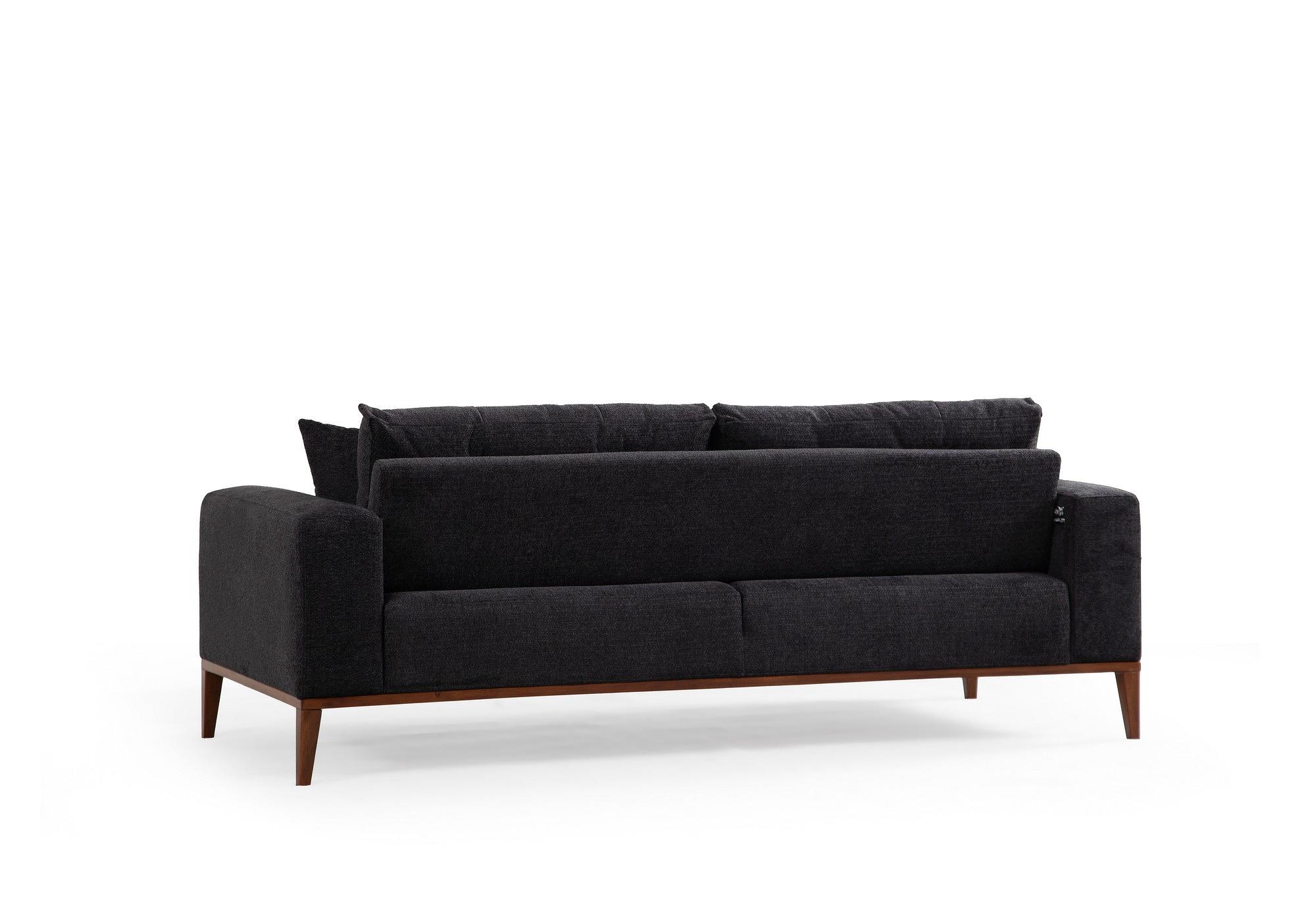 Sinor divano letto 3 posti grigio scuro 5