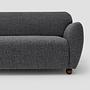 Eddy 2 Corner Sofa Dark Grey 9