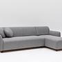 Eddy corner sofa Right Light grey 6