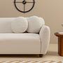Eddy corner sofa Left White 4