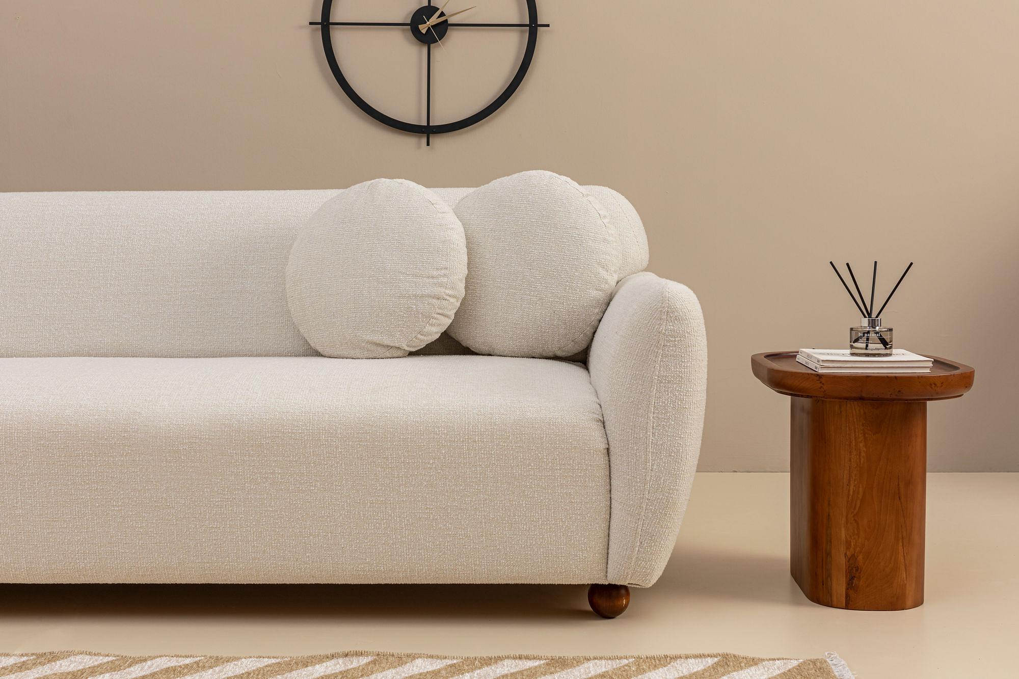 Eddy corner sofa Left White 4