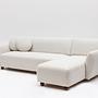 Eddy Corner Sofa Right White 6