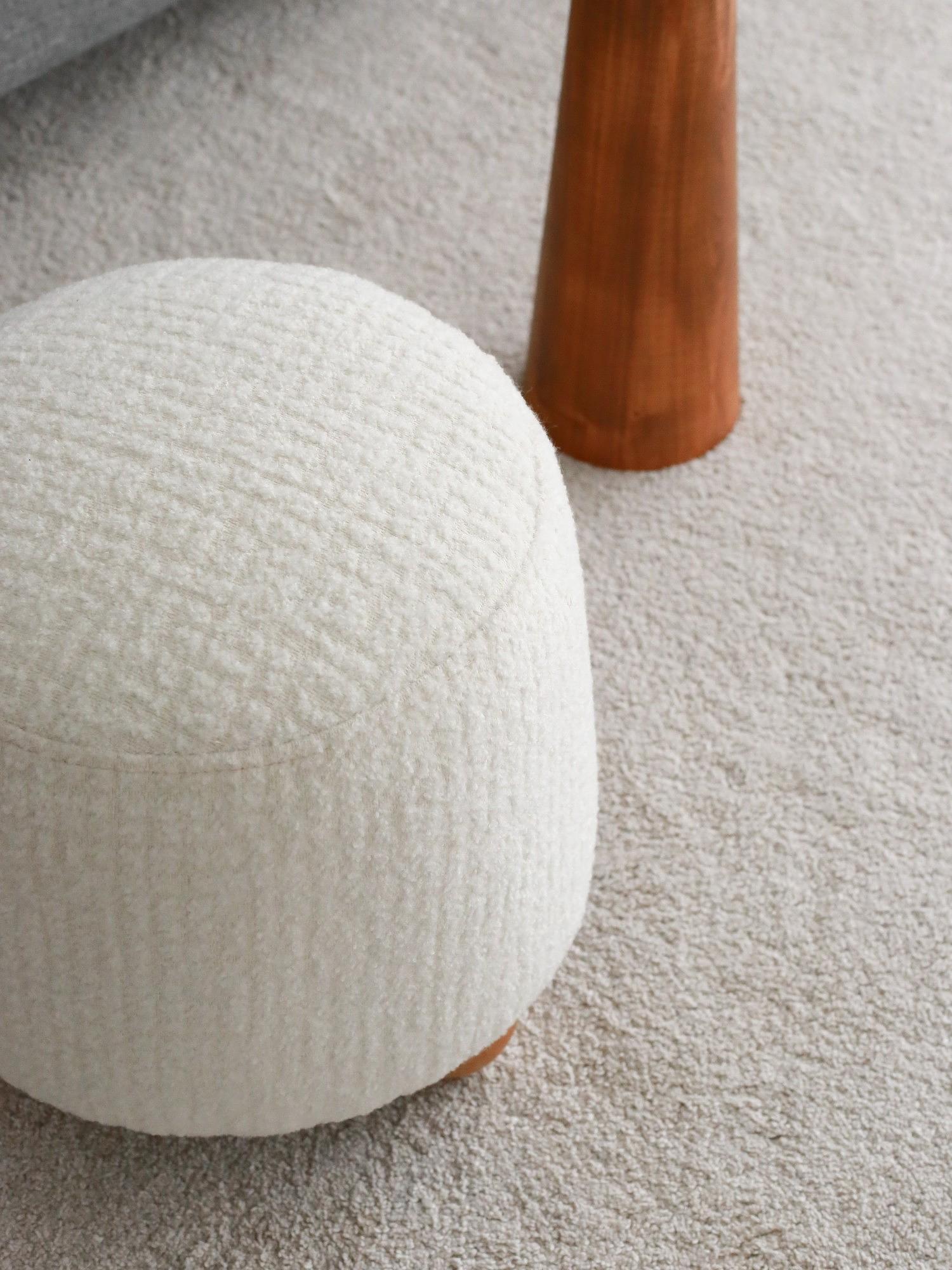 Fumi Pouffe White 2