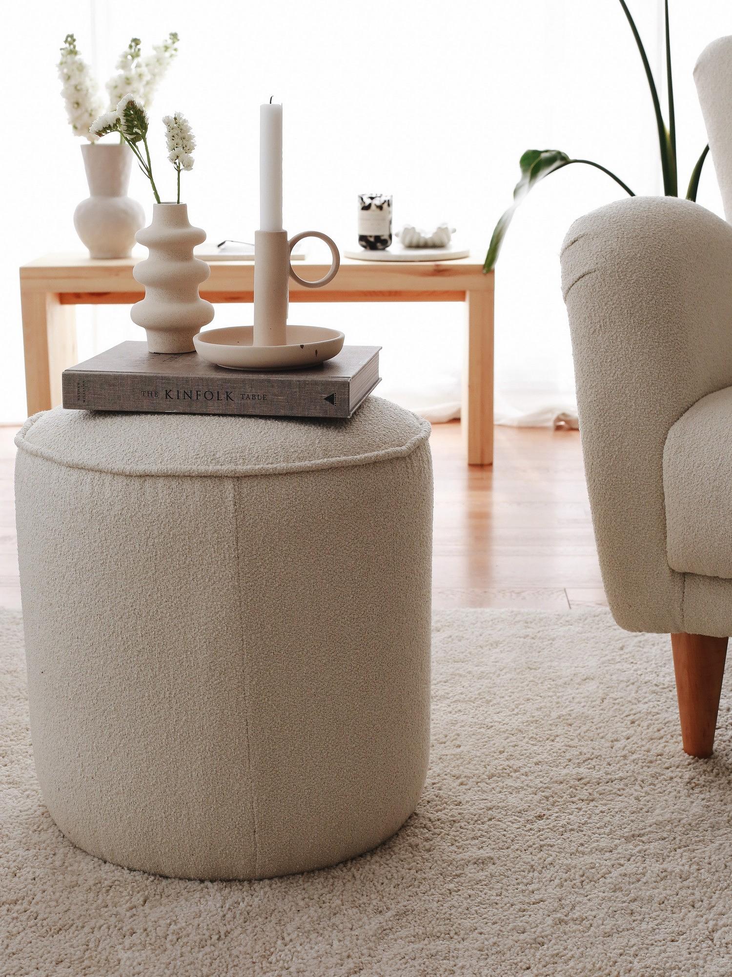 Teddy Stool Cream 2