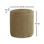 Teddy Fitilli Stool Khaki Grey 4