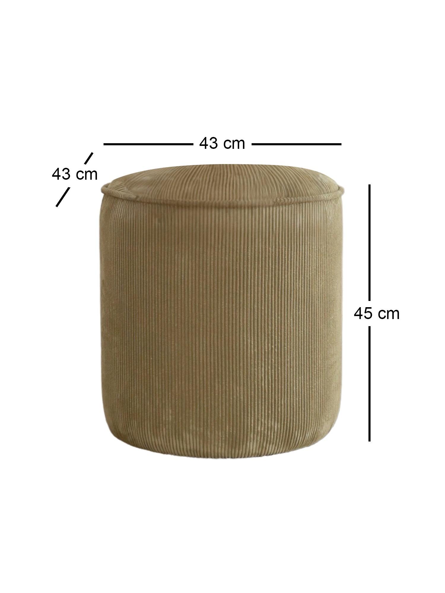 Teddy Fitilli Stool Khaki Grey 4