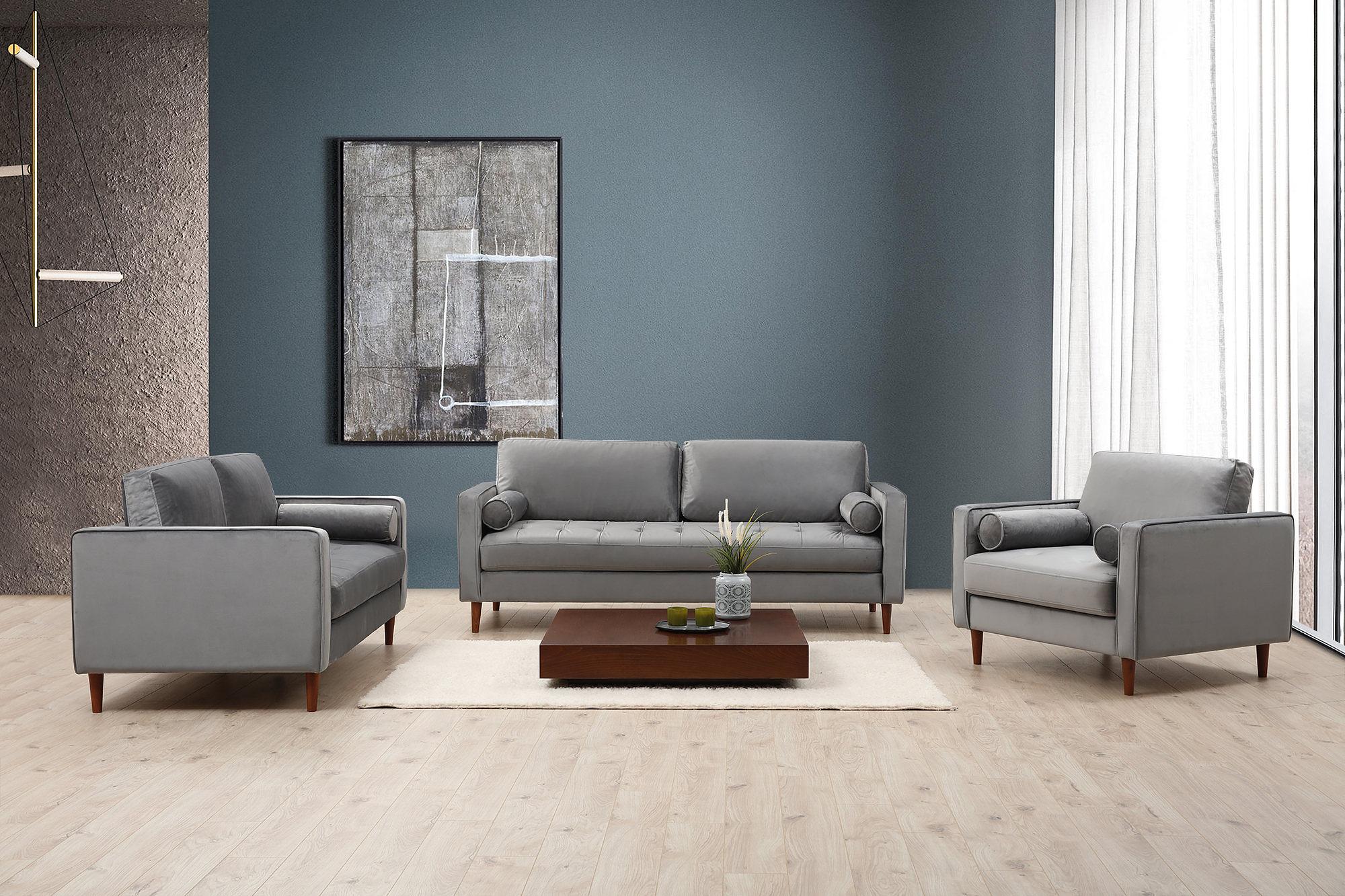 Rome Sofa Light Grey 2