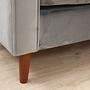 Rome Sofa Light Grey 4