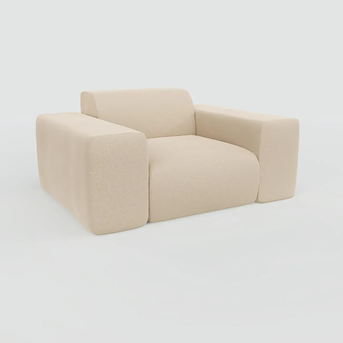 Pyllow Sessel Feingewebe Cremebeige 0