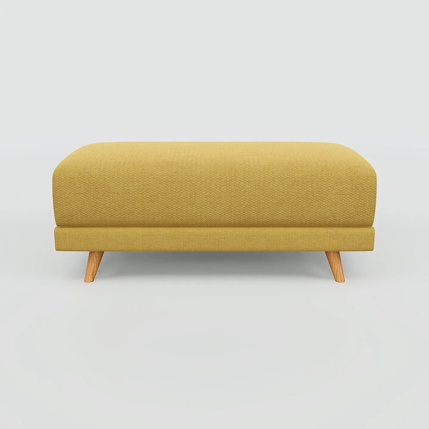 Tyme Hocker Strukturgewebe Senfgelb 0