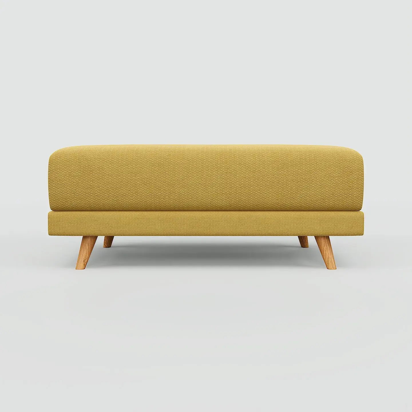 Tyme Hocker Strukturgewebe Senfgelb 2