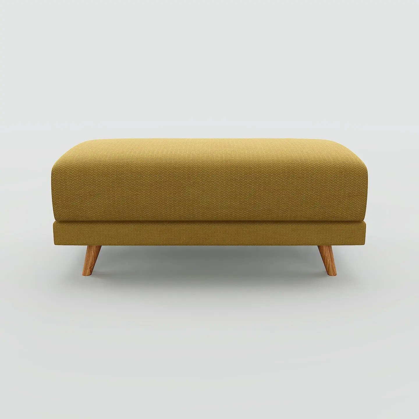 Tyme Hocker Strukturgewebe Senfgelb 3