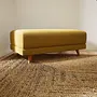 Tyme Hocker Strukturgewebe Senfgelb 5