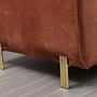 Image Corner sofa Right Brown 6
