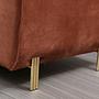 Image Corner Sofa Left Brown 4