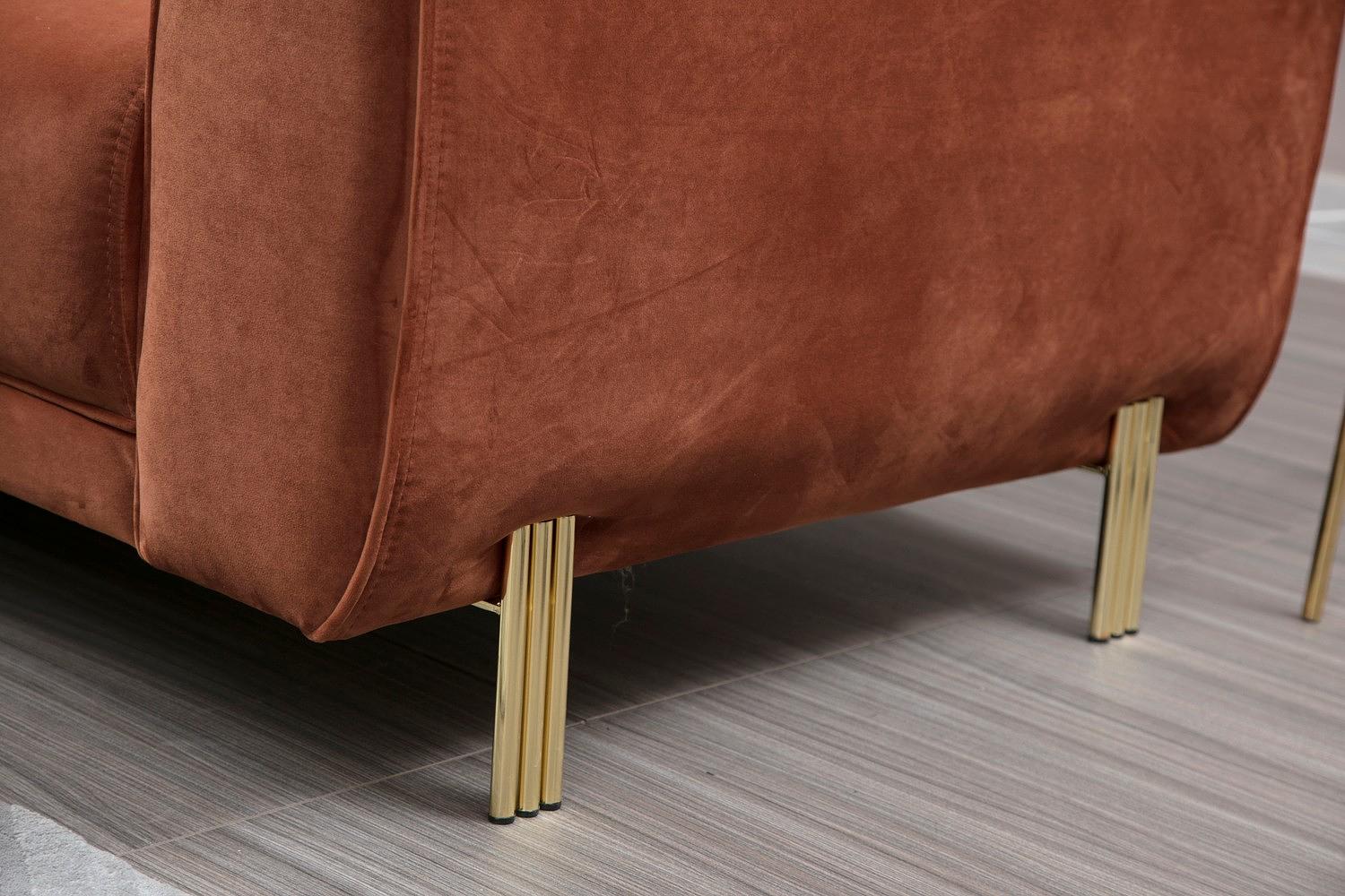Image Corner Sofa Left Brown 4
