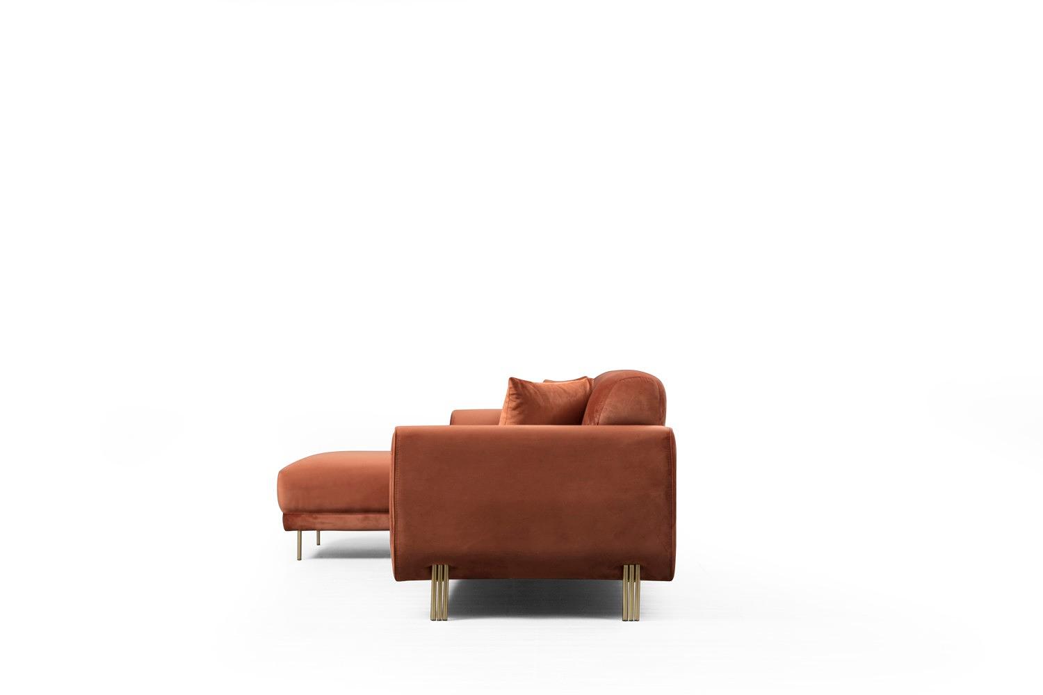 Image Corner Sofa Left Brown 7