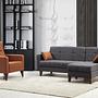 Polya Sofa Set Dark Grey 0