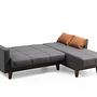 Polya Sofa Set Dark Grey 3